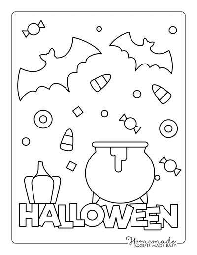 Free Printable Halloween Coloring Pages