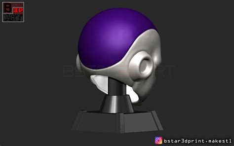 Frieza Head - frieza Mask - Helmet Dragon ball cosplay 3D model 3D ...