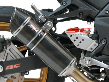 Kawasaki Z750 (2007-2012) Oval Exhaust by SC-Project