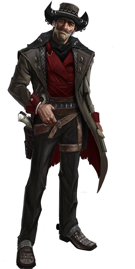 ArtStation - Wheeler, Michael Uwandi | Western gunslinger art, Western artwork, Cowboy design