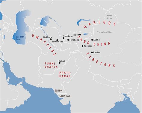 Further Umayyad Expansion in West Turkistan — Study Buddhism