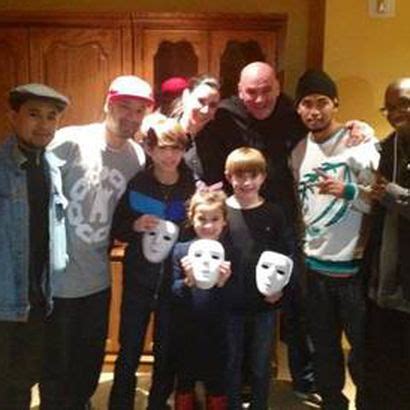 UFC President Dana White takes the wife and kids backstage to chill with the Jabbawockeez at the ...