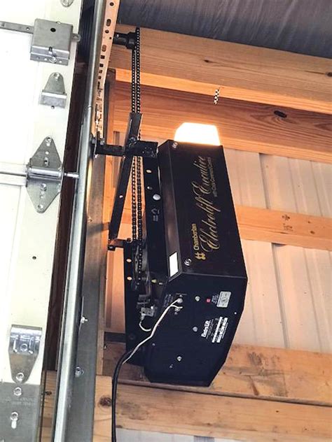 Garage Door Opener Converted To Side-Mount | Side mount garage door ...