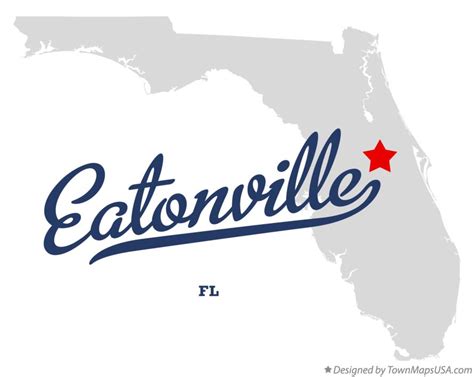 Map of Eatonville, FL, Florida