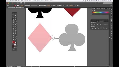 Adobe Illustrator Playing Card exercise - YouTube