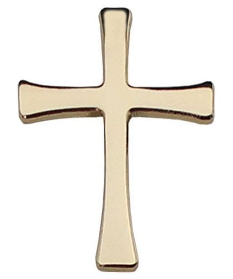 Cross Lapel Pin (Gold) - Walmart.com