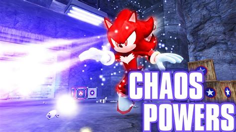 Shadow the Hedgehog's Chaos Powers - YouTube