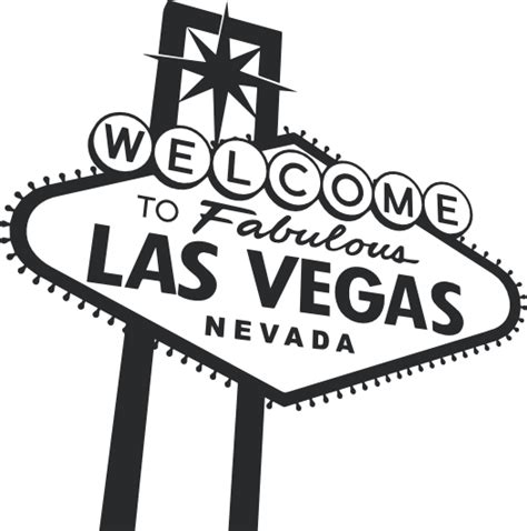 Las Vegas Sign Drawing at PaintingValley.com | Explore collection of ...