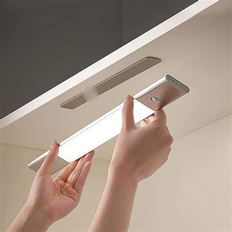 Under Cabinet Lighting Rechargeable, Motion Sensor Closet Lights, Usb ...