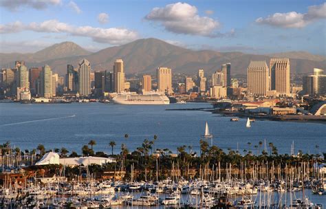 San Diego Skyline Wallpapers - Top Free San Diego Skyline Backgrounds - WallpaperAccess