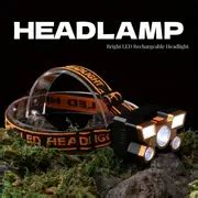 LED Headlamp - Rechargeable, Waterproof - Temu