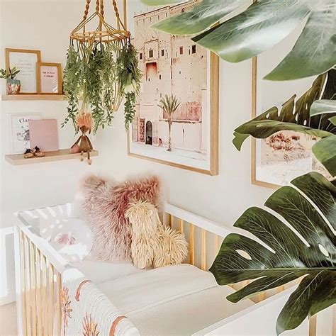 HOW TO BRING A NATURAL VIBE TO THE NURSERY - Kids Interiors | Boho baby room, Nursery baby room ...