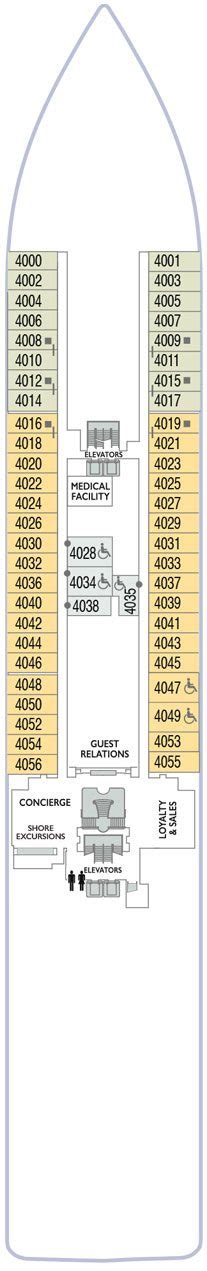 Azamara Journey Deck plan & cabin plan