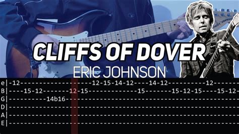 Eric Johnson - Cliffs of Dover intro (Guitar lesson with TAB) - YouTube