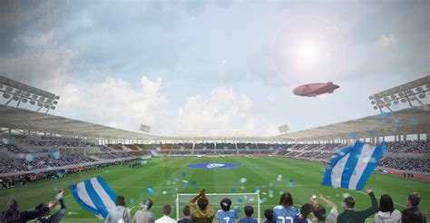 Gallery of Competition Entry: Ruch Chorzów Football Stadium / Andrea ...