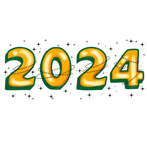 Estrellas En 2024 PNG , 2024, Estrella, Año Nuevo PNG y PSD para Descargar Gratis | Pngtree