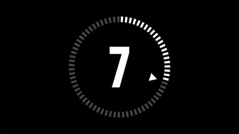 10 Seconds Countdown Stock Video Footage for Free Download