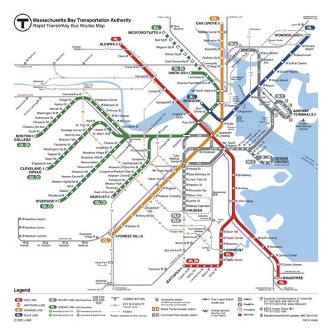 A Brief History of MBTA Transit Maps | The History of the T | MBTA