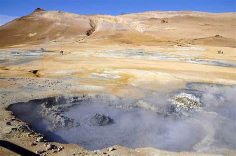 Namafjall - Mud Hole (1) | Iceland's North | Pictures | Geography im Austria-Forum