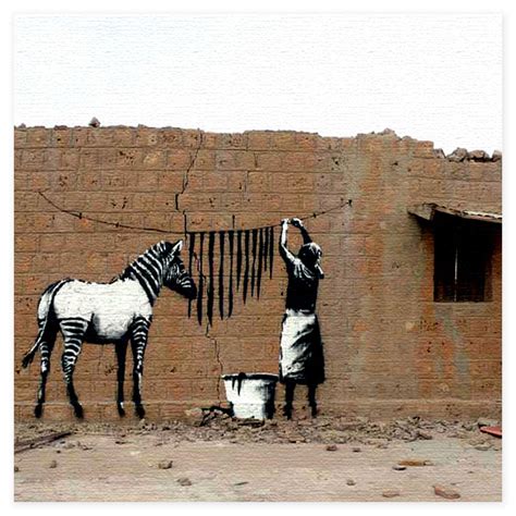 banksy zebra stripe - one of my all time favorites! | Street art banksy, Amazing street art ...