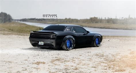 Turbo Dodge Challenger SRT | Liberty Walk Beauty! - Strasse Wheels - High Performance & Luxury ...