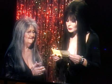 In a 1983 episode of Elvira's "Movie Macabre" (s2e24), a character ...