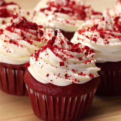 Red Velvet Cupcakes - 6 ct. - Once in a Blue Moon Bakery and Cafe