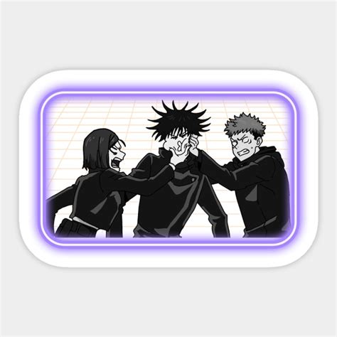 jjk anime - Jujutsu Kaisen - Sticker | TeePublic