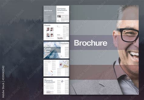Business Brochure Layout Stock Template | Adobe Stock