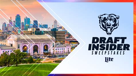 Bears launch 2024 Draft Insider Sweepstakes