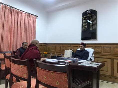 Deputy Speaker meets Speaker of HP Vidhan Sabha - Central Tibetan Administration