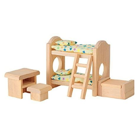 Plan Toy Doll House Children's Bedroom - Classic Style - Walmart.com ...