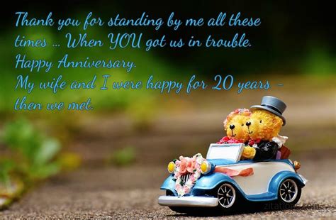 10 Funny Wedding Anniversary Wishes - Have A Great Day! - Zitations