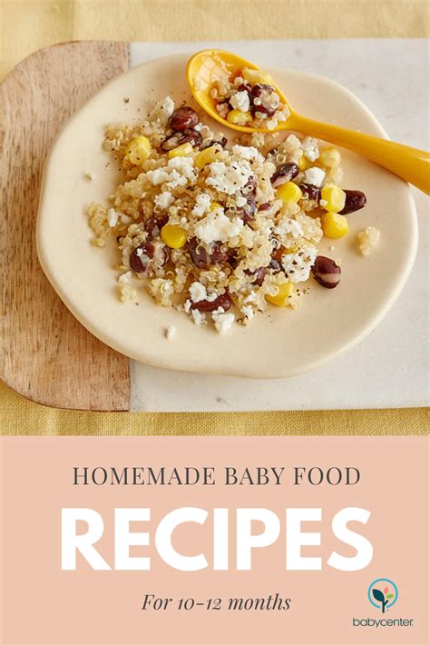 Homemade baby food recipes for 10 to 12 months | BabyCenter in 2021 ...