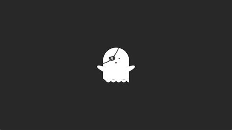 Funny Pirate Ghost Minimalist 4k Minimalism Wallpapers Hd Wallpapers ...