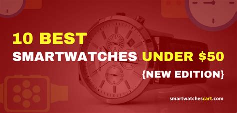 10 BEST Smartwatch Under $50 – Cheap Smartwatches 50 Dollars – Smart ...