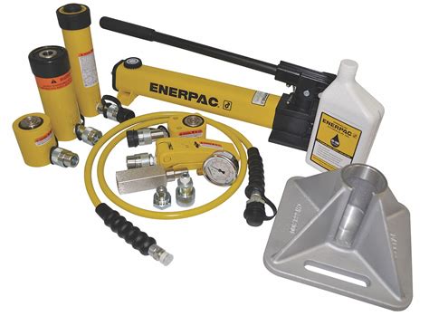 ENERPAC Hydraulic Lifting Set, 10 Ton Tonnage Capacity, 5/8" to 6 ...