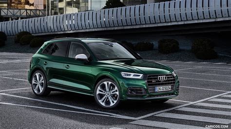 Audi SQ5 TDI | 2020MY (Color: Azores Green Metallic) | Front Three-Quarter