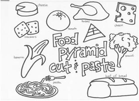 Food Pyramid cut and paste by Camo Classroom | Teachers Pay Teachers