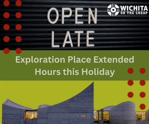 Exploration Place Extended Holiday Hours 2023 Wichita, KS