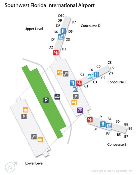 Southwest Florida International Airport Map - Draw A Topographic Map