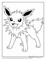 100  Jolteon coloring Pages Free PDF To Print Woo Coloring sketch template