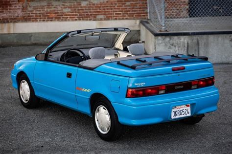 The Geo Metro Convertible Was a Hilariously Basic Roadster