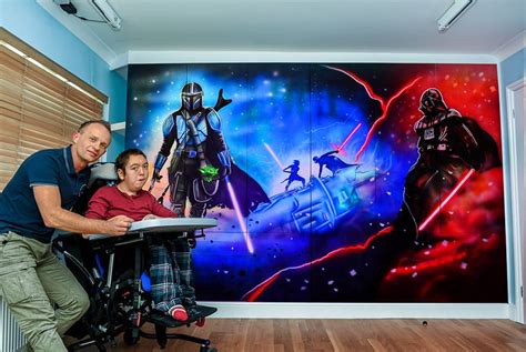 Star Wars wall Mural - Paint Prestige Murals - Muralist No1