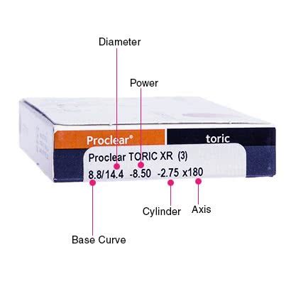 Proclear Toric XR from £39.99 - Klarna & Clearpay Available