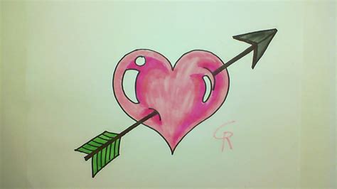 cute love heart drawings - Clip Art Library