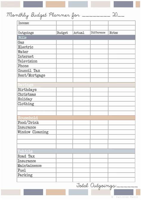 Mortgage Budget Planner Spreadsheet throughout Excel Spreadsheet Budget ...