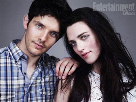 Colin and Katie Entertainment Weekly - Colin Morgan and Katie McGrath Photo (31487762) - Fanpop