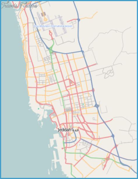 Jeddah Metro Map - TravelsFinders.Com