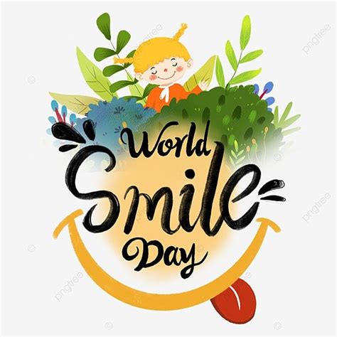 International Day Clipart Vector, 58 International Smile Day, 58, International Smile Day, Smile ...